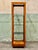 Mid-Century Modern 1960s Lane MCM Narrow Wood Open Display Case/Etagere W/Adjustable Smoked Glass Shelves For Sale - Image 3 of 12