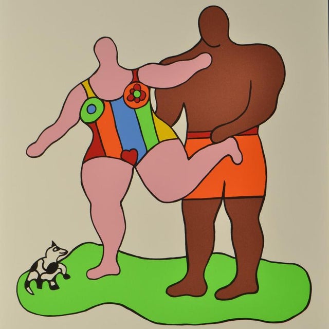 1990s Niki De Saint Phalle, Nana, Screen Prints, 1999, Set of 2 For Sale - Image 5 of 10