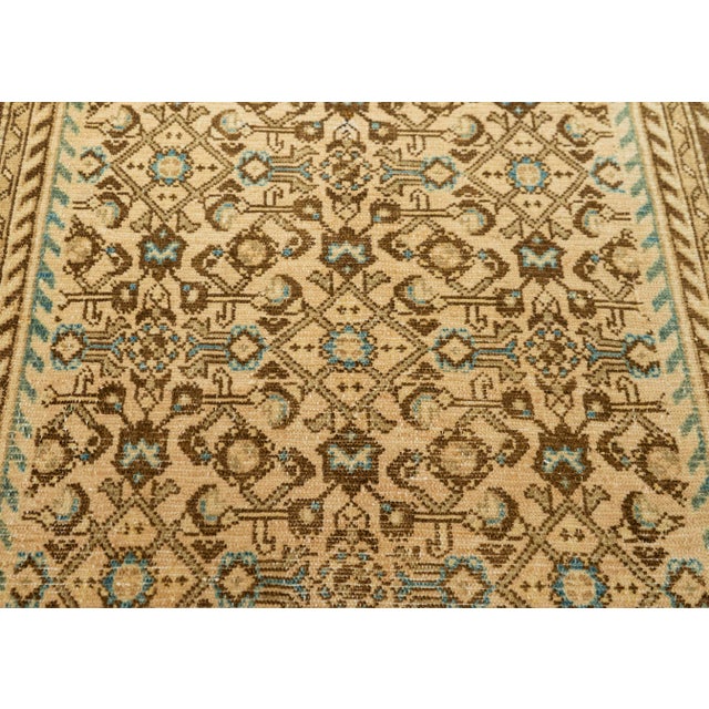 Turkish Vintage Rug 3'4" x 10'2" For Sale - Image 4 of 4