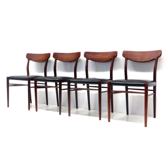 Mid-Century Modern Danish Chairs from Harry Østergaard, 1960s, Set of 4 For Sale - Image 3 of 9
