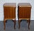 Art Deco Style Burr Walnut Nightstands, Set of 2 For Sale - Image 14 of 18