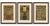Set of Three Antique Ornament Chromolithographs – Medieval & Renaissance Decorative Design Studies, Firmin Didot, Paris :...