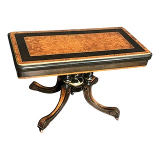Antique Game Table, 1870s For Sale
