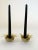 Mid-Century Modern 1960s Vintage Swedish Mid-Century Modern Brass Lotus Flower Candlestick Holders Set of 2 For Sale - Image 3 of 9