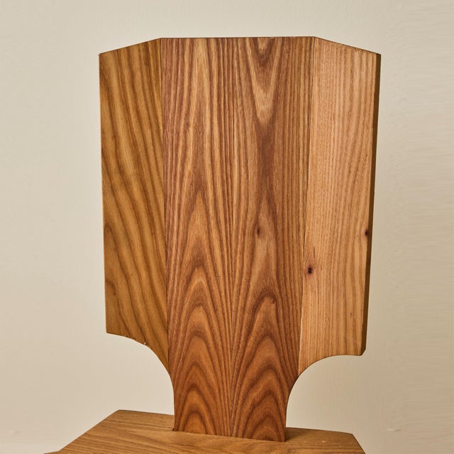 Pierre Chapo "S28" Elm Dining Chairs, Set of 6, 1970s For Sale In New York - Image 6 of 11