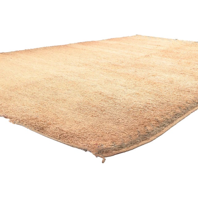 Mid 20th Century Vintage Beni MGuild Moroccan Rug - 06'02 X 09'10 For Sale - Image 5 of 10