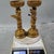 1970s Brass Dragon & Phoenix Candle Holders, Pair of Lotus Top Candlesticks For Sale In Los Angeles - Image 6 of 9