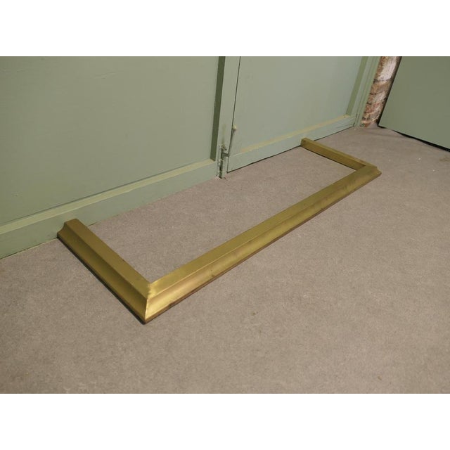 Antique Brass Fender, 1800s For Sale - Image 5 of 7