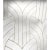 Phillip Jeffries white velvet cocoon wallpaper, lasercut gilt velvet textile. Gorgeous wallcovering by Phillip Jeffries...