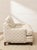 Mid 20th Century Vintage Champagne Jacquard Lounge Chair For Sale - Image 5 of 8