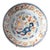 18th Century Dutch Delft Polychrome Chinoiserie Floral Plate For Sale