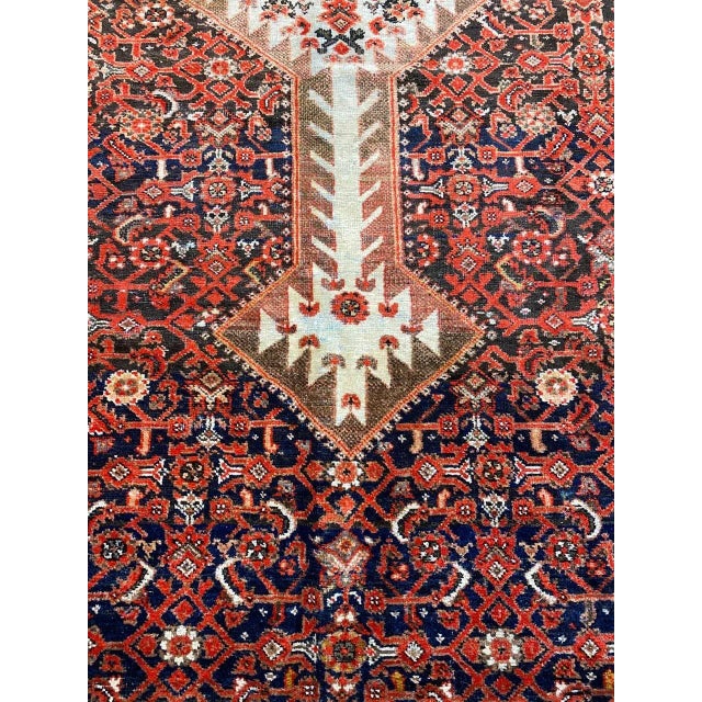 1910s Antique Persian Malayer Area Rug 10'0" X 20'0" For Sale - Image 9 of 13