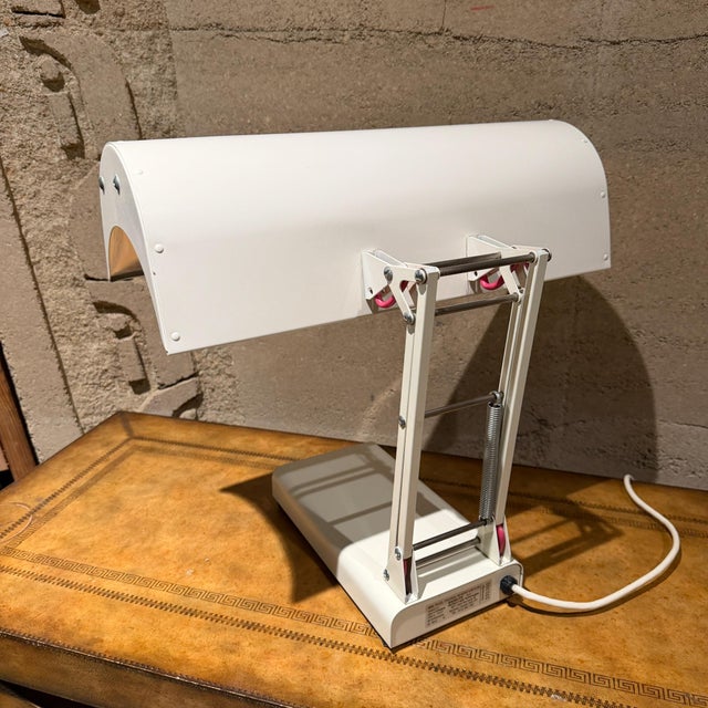 For your consideration, a white Northern Light Technologies SADelite desk lamp used for light therapy. Made in Canada,...