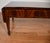 1930s Weiman English Regency Flame Mahogany Inlay Leather Top Drop Leaf Coffee Table For Sale - Image 9 of 18