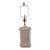 Vintage Regency Glazed Ceramic Pagoda Lamp For Sale