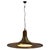 Mid-Century Teak and Brass Pendant Lamp, Italy, 1960s For Sale - Image 14 of 14