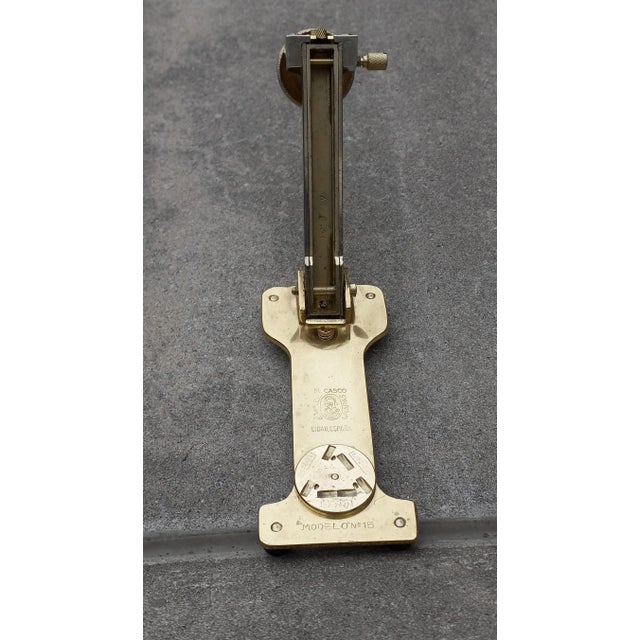 1960s El Casco Model No. 15 Stapler 23k Gold Plated Hand Polished For Sale - Image 11 of 15