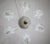 1950s 6 Light Rostrato Murano Glass Chandelier by Barovier & Toso For Sale - Image 11 of 15