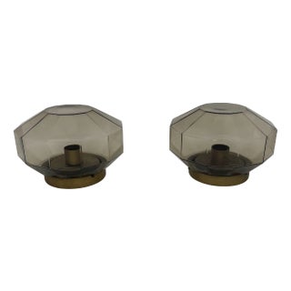 Mid-Century Modern Space Age Wall Lamps from Hillebrand, 1970s, Set of 2 For Sale