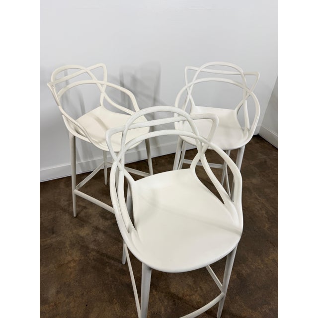 Kartell Bar Stools by Starck & Eugeni Quitllet, Set of 4 For Sale - Image 12 of 18