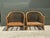 Vintage Trellis Rattan Lounge Chairs - A Pair For Sale - Image 9 of 12