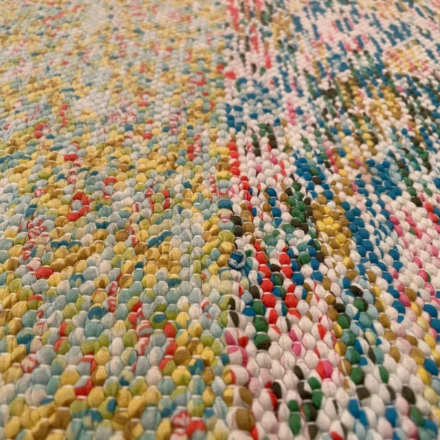 Gold Turkish Flat Weave Kilim Runner For Sale - Image 8 of 11