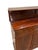 Traditional Mid 20th Century English Regency Style Mahogany Chiffonier Cabinet With Gallery Shelf For Sale - Image 3 of 5