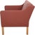 Model 2421 Chair in Fabric by Børge Mogensen, 1980s For Sale - Image 10 of 16