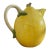 1960s Portuguese Majolica Lemon Pitcher — Caldas Da Rainha Region Pinheito Style, Unsigned | Hand-Painted Ceramic For Sale