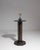 19th Century France Deep Ebony Black Ebonized Column Pedestal For Sale In Greensboro - Image 6 of 9