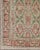 Turkish Pink, Ivory, Mocha Brown and Green Floral Design Mid-Century Turkish Oushak Rug For Sale - Image 3 of 9