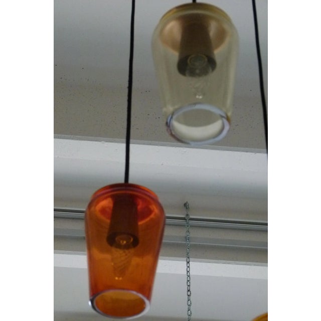 Chandelier in Sommerso Glass by Flavio Poli for Seguso, 1960s For Sale - Image 3 of 5