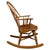 2000 - 2009 Antique English Ash Spindle-Back Rocking Chair For Sale - Image 5 of 12