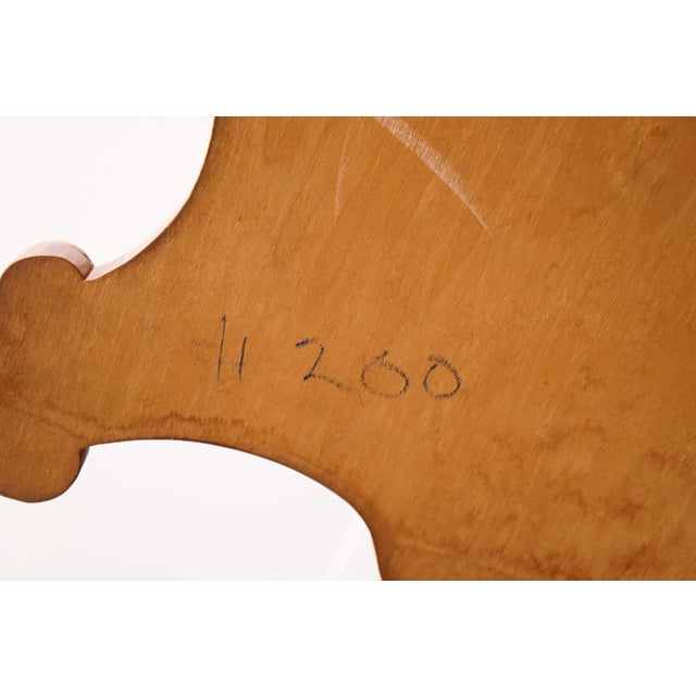 Vintage Antique Solid Maple French Provincial Rococo Revival Full Size Bed 11200 For Sale - Image 11 of 11
