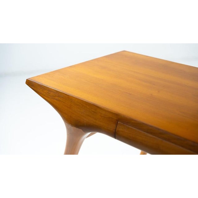 Walnut Writing Desk from Carlo De Carli, 1950s For Sale - Image 11 of 16