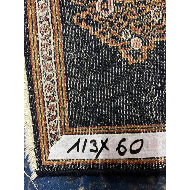 1910s Middle Eastern Handmade Rusg, 1919, Set of 2 For Sale - Image 5 of 6