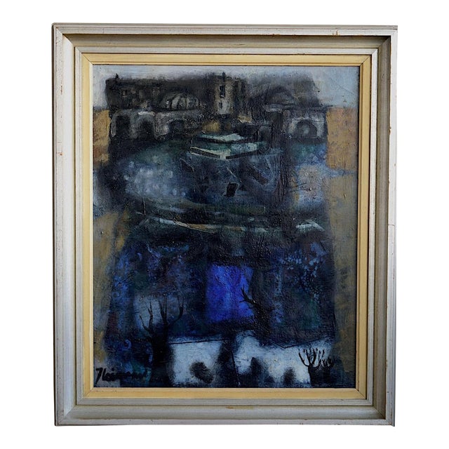 Oil on Canvas by James Coignard For Sale