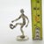 Vintage Italian Handmade Genuine Silver Soccer / Football Player Figurine Miniature Sculpture For Sale - Image 9 of 9
