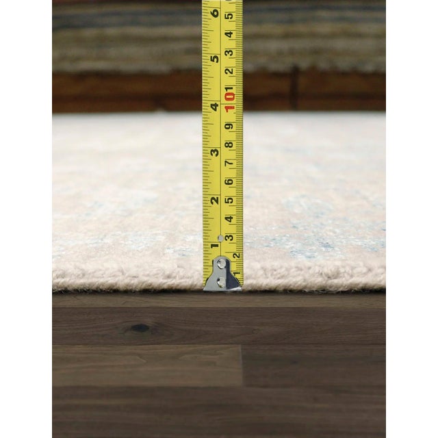 Pasargad Home Transitional Silver Area Rug-9' 0" X 11'10" For Sale In New York - Image 6 of 7