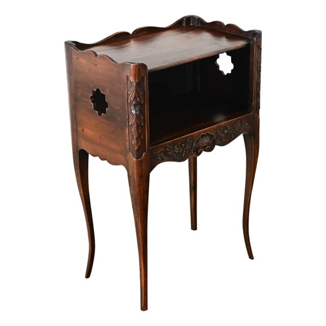 French 19th Century Louis XV Bedside Table For Sale