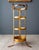 Neoclassical Umbrella Stand of Gilded and Hammered Iron on Footed Base For Sale - Image 13 of 18