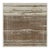 Rug & Kilim’s Moroccan-Inspired Square Rug, Brown and Cream Primitivist Geometry For Sale