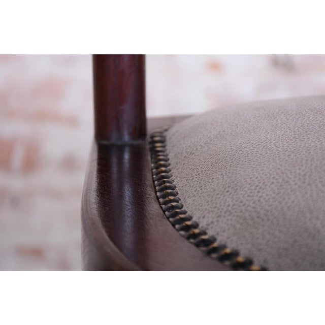 Art Deco Armchair attributed to Workshop of Josef Hoffmann, Vienna, Austria, 1910s For Sale - Image 12 of 17