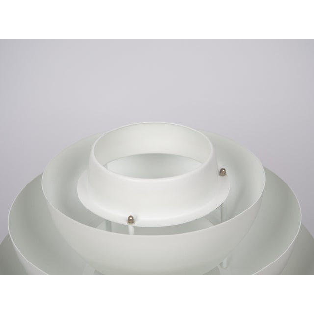 White Vintage Pendant Lamps by Bent Karlby for Lyfa, Denmark, 1970s, Set of 2 For Sale - Image 8 of 12