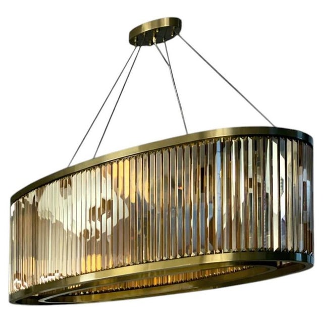 Collection Labirinto Chandelier in Metal and Crystal by Jago For Sale - Image 13 of 13