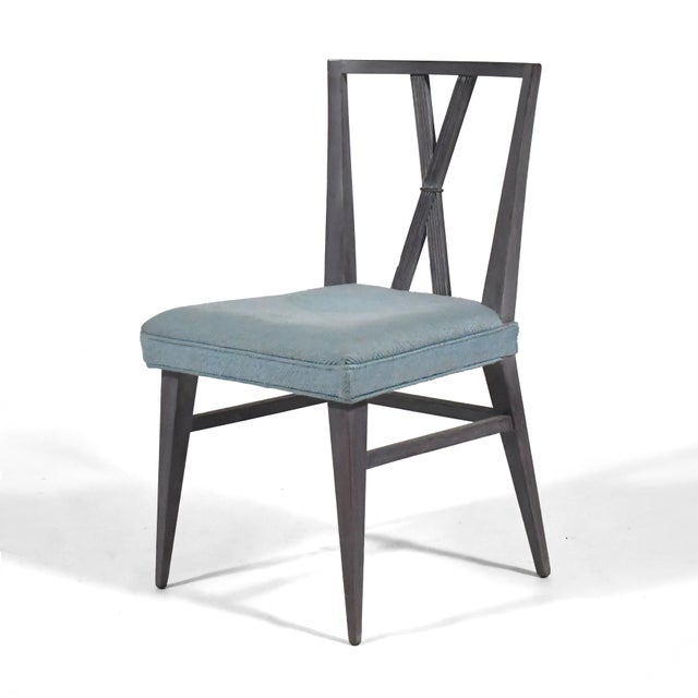 Mid-Century Modern Tommi Parzinger Dining Chairs by Charak Modern (Set of Six) For Sale - Image 3 of 9