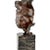 André César Vermare, Le Rhone Sculpture of Man, 1920, Bronze on Marble Base For Sale - Image 4 of 10