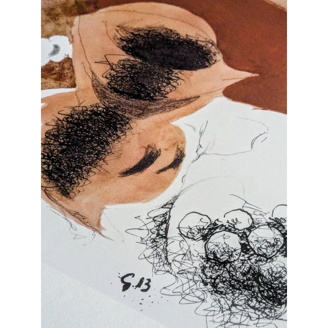 Georges BRAQUE (1882-1963) - Still Life - Phototype signed in the plate, 1962 Phototype (Atelier Lichtdruck) Limited to...