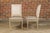 Pair of French Louis XVI Style 1920s Painted Side Chairs with Fluted Legs For Sale - Image 9 of 12