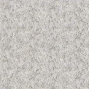 Sample - Schumacher Feathers Wallpaper in Zebra